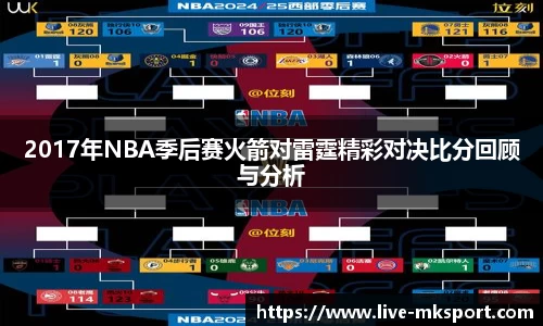 2017年NBA季后赛火箭对雷霆精彩对决比分回顾与分析